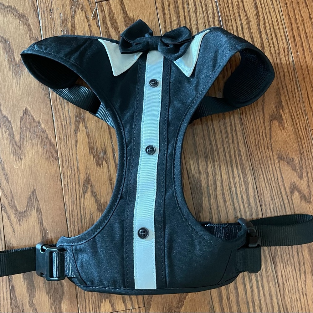 Top Paw Black White Harness Dog Wedding Tuxedo Large Breed New without Tags